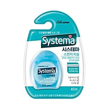 Зубна нитка Lion Systema Dental Floss, 40 м - Pampik