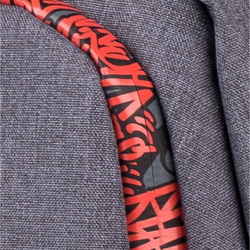 Рюкзак Yes TS-49 SubSurf Black and White, серый (558567) - Pampik - 5