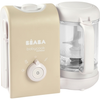 Пароварка-блендер Beaba Babycook Express, бежева (916302) - Pampik - 3