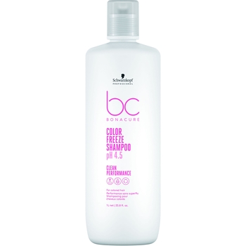 Шампунь для окрашенных волос Schwarzkopf Professional BC Bonacur Color Freeze Shampoo pH 4.5, 1 л - Pampik