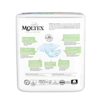 Підгузки на липучках Moltex Pure & Nature 4 (7-14 кг), 29 шт. - Pampik - 3