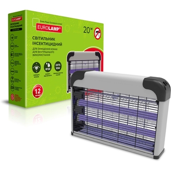 Світильник для знищення комах Eurolamp LED інсектицидний для внутрішнього використання (MK-20(FLUOR)) - Pampik - 3