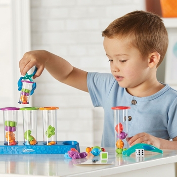 Навчальний ігровий набір-сортер Learning Resources Весела Наука (LER5542) - Pampik - 7