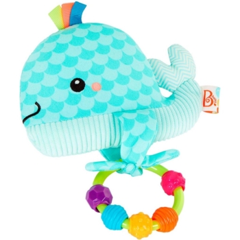 Сенсорная игрушка-погремушка Battat Лазурный Китёнок (BX2018Z) - Pampik - 2