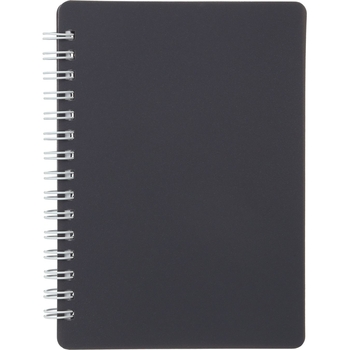 Книга записная Buromax Classic в клеточку А6 спираль серая 80 листов (BM.2589-009) - Pampik