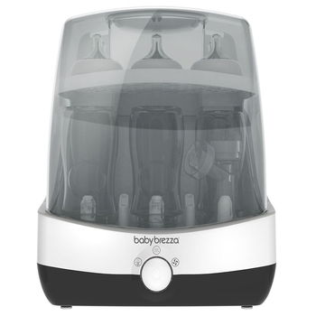Стерилизатор с функцией сушки Baby Brezza Super Fast Sterilizer Dryer (BRZ0083) - Pampik