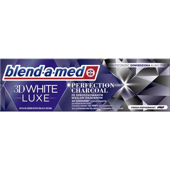 Зубна паста Blend-a-med 3D White Luxe Довершеність вугілля, 75 мл - Pampik - 3