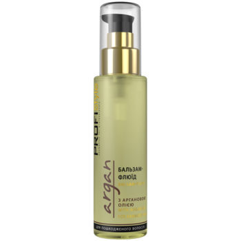 Бальзам-флюїд ProfiStyle Argan з аргановою олією для пошкодженого волосся, 100 мл - Pampik
