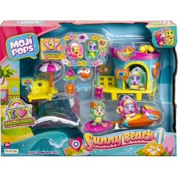 Игровой набор Moji Pops Sunny Beach (PMPSB216IN70) - Pampik