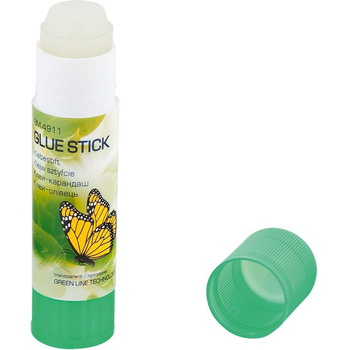 Клей-карандаш Buromax 25 г, прозрачный (BM.4912) - Pampik - 2