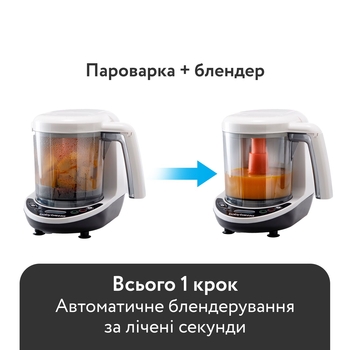 Блендер-пароварка Baby Brezza One Step Deluxe (BRZ00141) - Pampik - 5