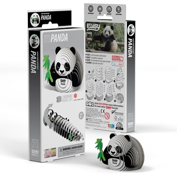 Збірна 3Д модель Eugy Зоопарк Панда (XEG-013) - Pampik - 5