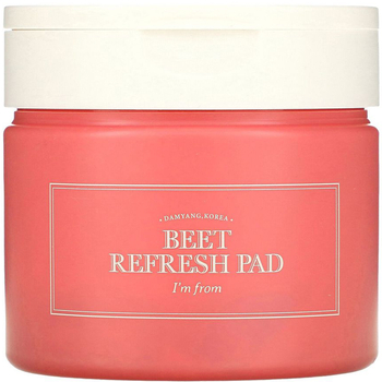 Пади для зневодненої шкіри I'm From Beet Refresh Pad з екстрактом буряка 260 мл - Pampik