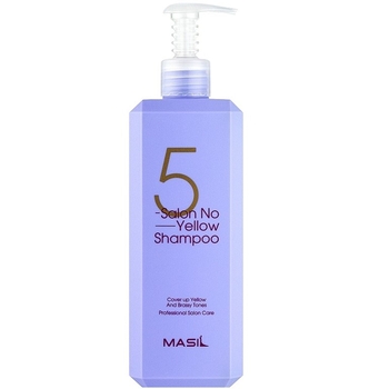 Шампунь против желтизны волос Masil 5 Salon No Yellow Shampoo 50 мл - Pampik
