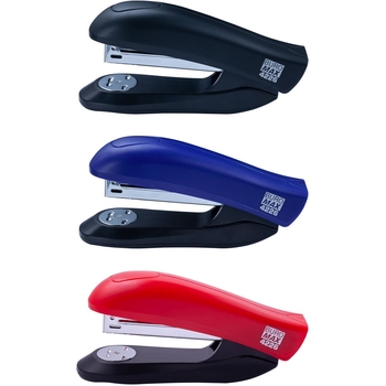 Степлер Buromax пластиковый №24/6, 26/6, 20 листов 1 шт. в ассортименте (BM.4226-99) - Pampik