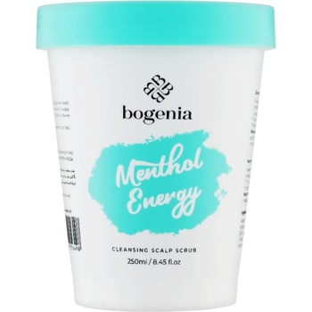 Очищающий скраб для кожи головы Bogenia Cleansing Scalp Scrub Menthol Energy 250 мл - Pampik