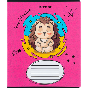 Набор тетрадей Kite Be Ukraine А5, в линейку, 12 листов, 25 шт. (K24-234-2) - Pampik - 3