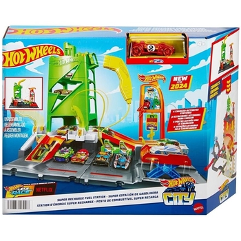 Ігровий набір Hot Wheels Заправна станція для суперзарядки (HTN79) - Pampik - 5