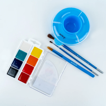 Краски акварельные Kite Classic, 8 цветов (K-065) - Pampik - 4