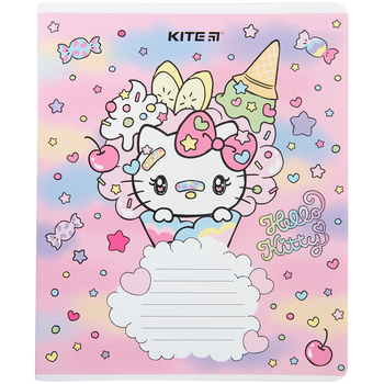 Набір зошитів Kite Hello Kitty А5 в лінію, 18 аркушів, 20 шт. (HK23-237) - Pampik - 2