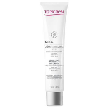 Крем для обличчя Topicrem Mela Corrective Day Cream SPF 20 денний коригувальний 40 мл - Pampik