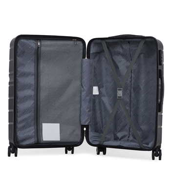 Валіза Semi Line 26" M Black (T5618-2) - Pampik - 2