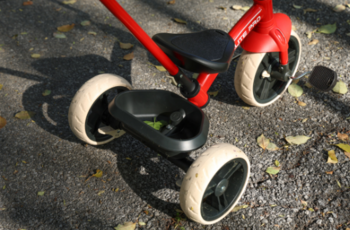 Велосипед трехколесный детский Qplay Elite Pro Black (T10-BEliteProBlack) - Pampik - 10