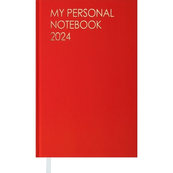 Ежедневник датированный Buromax Motivetion 2024 A6 красный (BM.2526-05) - Pampik