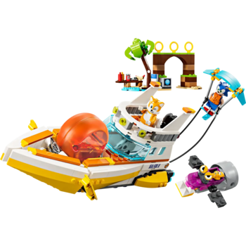 Конструктор LEGO Sonic The Hedgehog Човен із Пригод Тейлза, 393 деталі (76997) - Pampik - 2