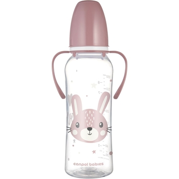 Пляшечка Canpol Babies Cute Animals, 250 мл. (11/845_pin) - Pampik