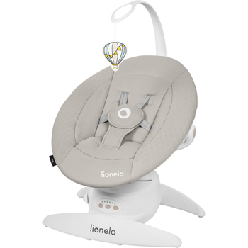 Крісло-гойдалка Lionelo Iris Beige Sand, бежевий - Pampik