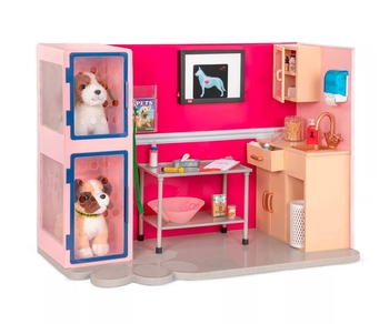 Ігровий набір Our Generation Ветеринарна клініка рожевий (BD35140Z) - Pampik - 2