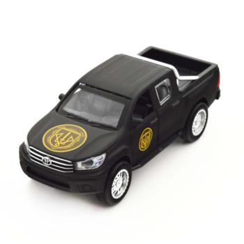 Автомодель TechnoDrive Шевроны Героев Toyota Hilux Спартан (KM6118) - Pampik