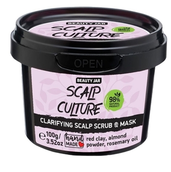 Очищающий скраб-маска для кожи головы Beauty Jar Scalp Culture 100 мл - Pampik
