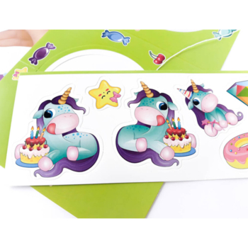 Вітальна листівка своїми руками Зірка Єдиноріжка (378001) - Pampik - 4