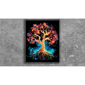 Картина за номерами Strateg & Karpachoff Сюжет № 1 Дерево змін 40х50 см (AH1085) - Pampik - 2