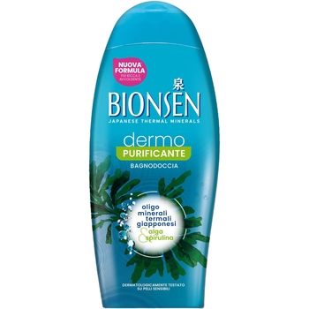 Гель для душа Bionsen Восстанавливающий с водорослями тиаре Misaki, 650 мл - Pampik