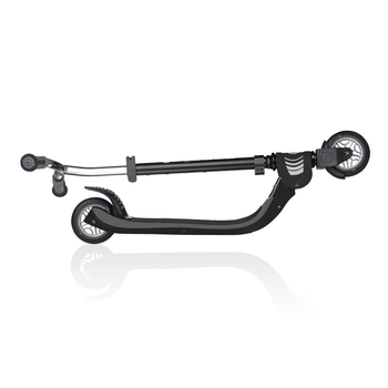 Самокат Globber Flow Foldable 125 черно-серый до 100 кг 6+ 2 колеса - Pampik - 8