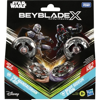 Набір іграшковий Hasbro Beyblade X Зоряні Війни з двох дзиґ та пускового пристрою (G0279) - Pampik - 4