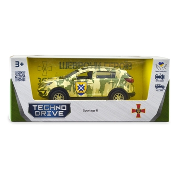 Автомодель TechnoDrive Шевроны Героев Kia Sportage R 56 ОМПБр (250362M) - Pampik - 12