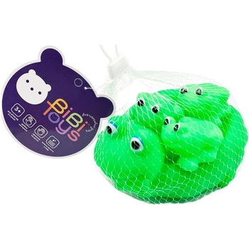 Набір іграшок для купання Bibi Toys Жабенята 4 шт. (760851BT) - Pampik - 4