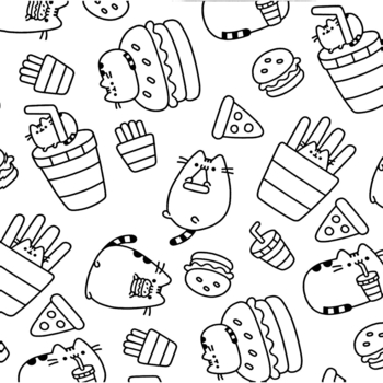 Мінірозмальовка Артбукс Pusheen 96 сторінок (9786175231722) - Pampik - 8