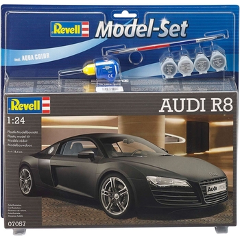 Збірна модель Revell Автомобіль Audi R8, рівень 4, масштаб 1:24, 106 деталей (RVL-67057) - Pampik - 7