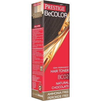 Тонувальний бальзам для волосся Vip's Prestige BeColor 100% відтінок BC 02 (Натуральний шоколад) 100 мл - Pampik