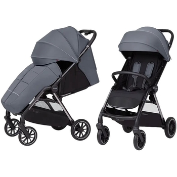 Коляска прогулочная Carrello Delta CRL-5517 Lava Grey серая (35381) - Pampik - 6