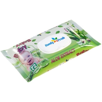 Вологі серветки Handy Fresh Алое, 72 шт. - Pampik