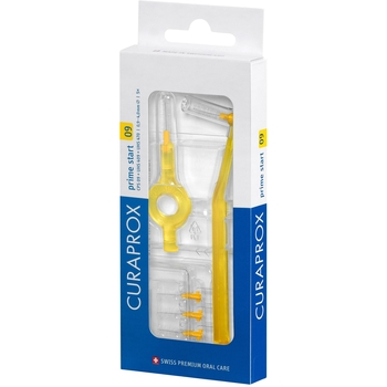 Набір міжзубних щіток Curaprox Start CPS 406, 0.9 мм, 5 шт. + 1 тримач UHS 409 + 1 тримач UHS 470 - Pampik - 2