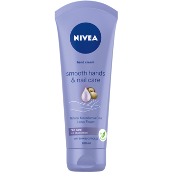 Крем для рук Nivea Гладкие руки и уход за ногтями, 100 мл - Pampik