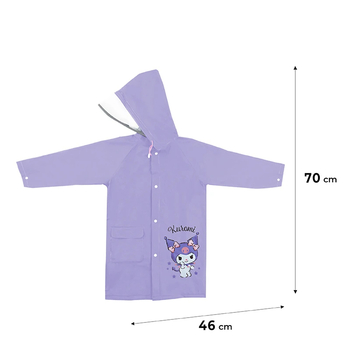 Дождевик детский Kite Kuromi S (HK24-2600S) - Pampik - 3