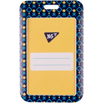 Бейдж Yes Ukraine слайдер без ленты вертикальный (940320) - Pampik